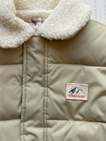 Collar jacket Alpi | Pale olive green | Konges Slojd