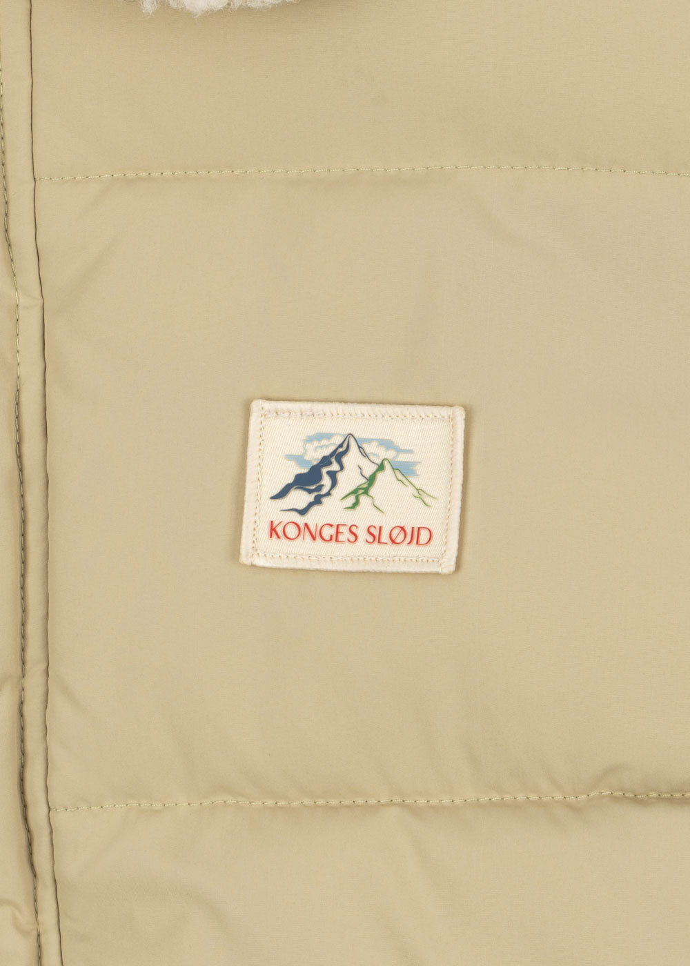 Collar jacket Alpi | Pale olive green | Konges Slojd