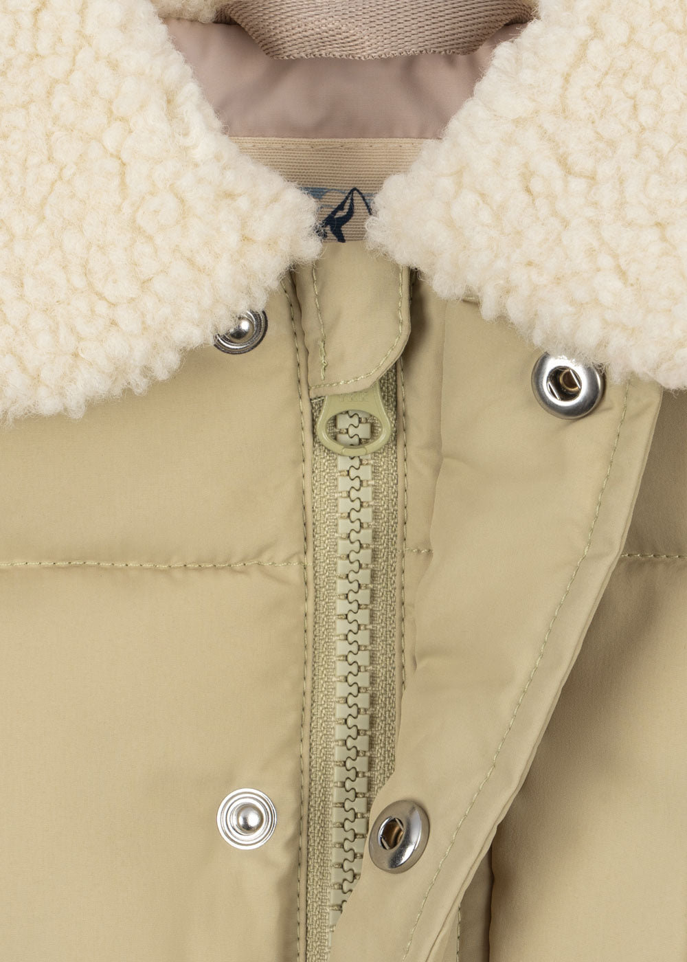 Collar jacket Alpi | Pale olive green | Konges Slojd