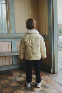 Collar jacket Alpi | Pale olive green | Konges Slojd