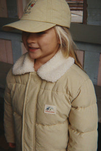 Collar jacket Alpi | Pale olive green | Konges Slojd