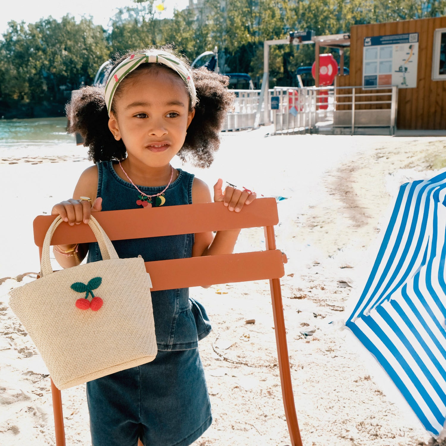 Crochet cherry basket bag | Rockahula
