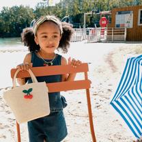 Crochet cherry basket bag | Rockahula