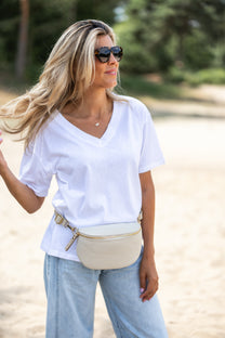 Cross body bag Becky | Latte | Studio Poespas