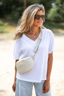 Cross body bag Becky | Latte | Studio Poespas
