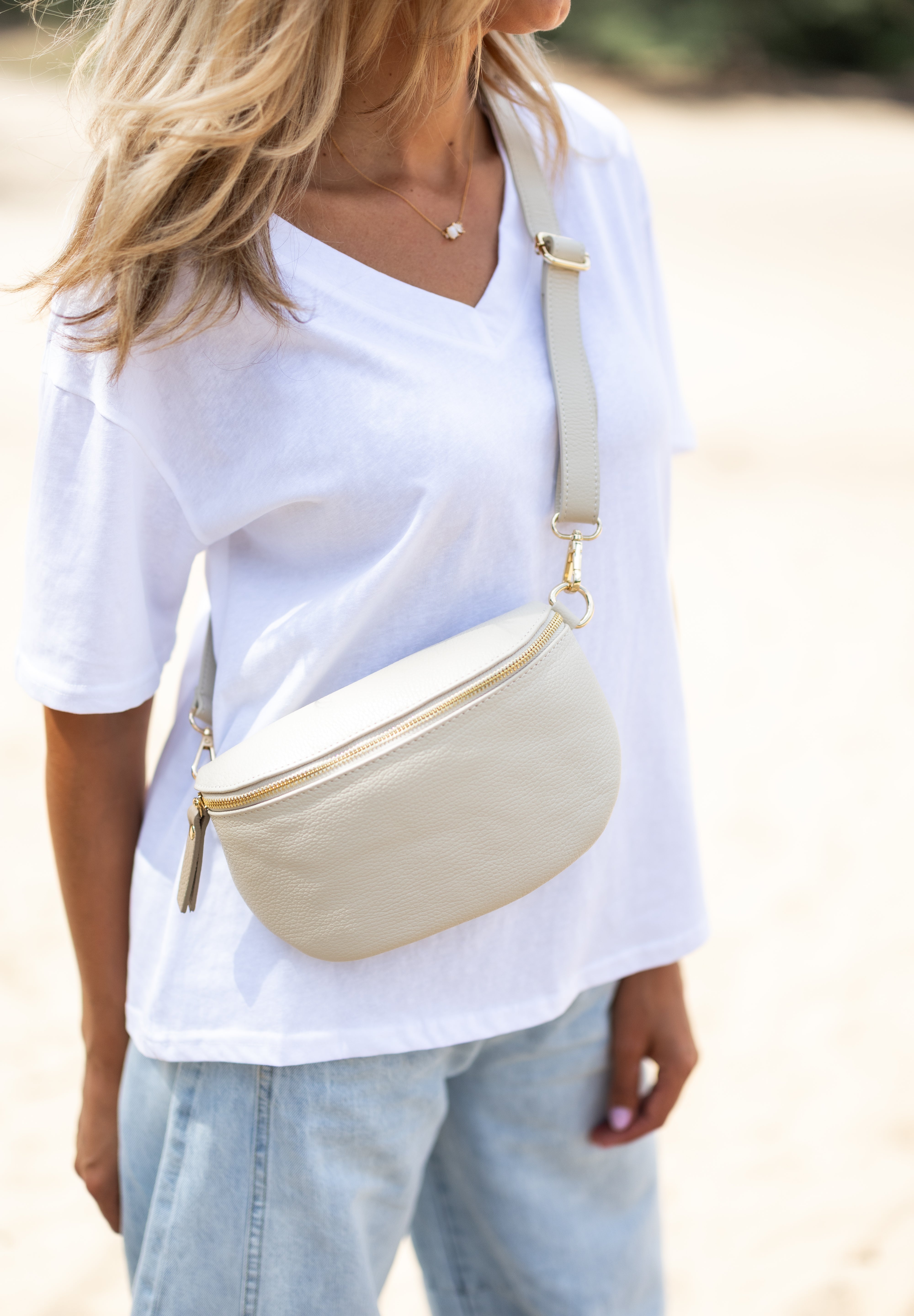 Cross body bag Becky | Latte | Studio Poespas