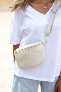 Cross body bag Becky | Latte | Studio Poespas