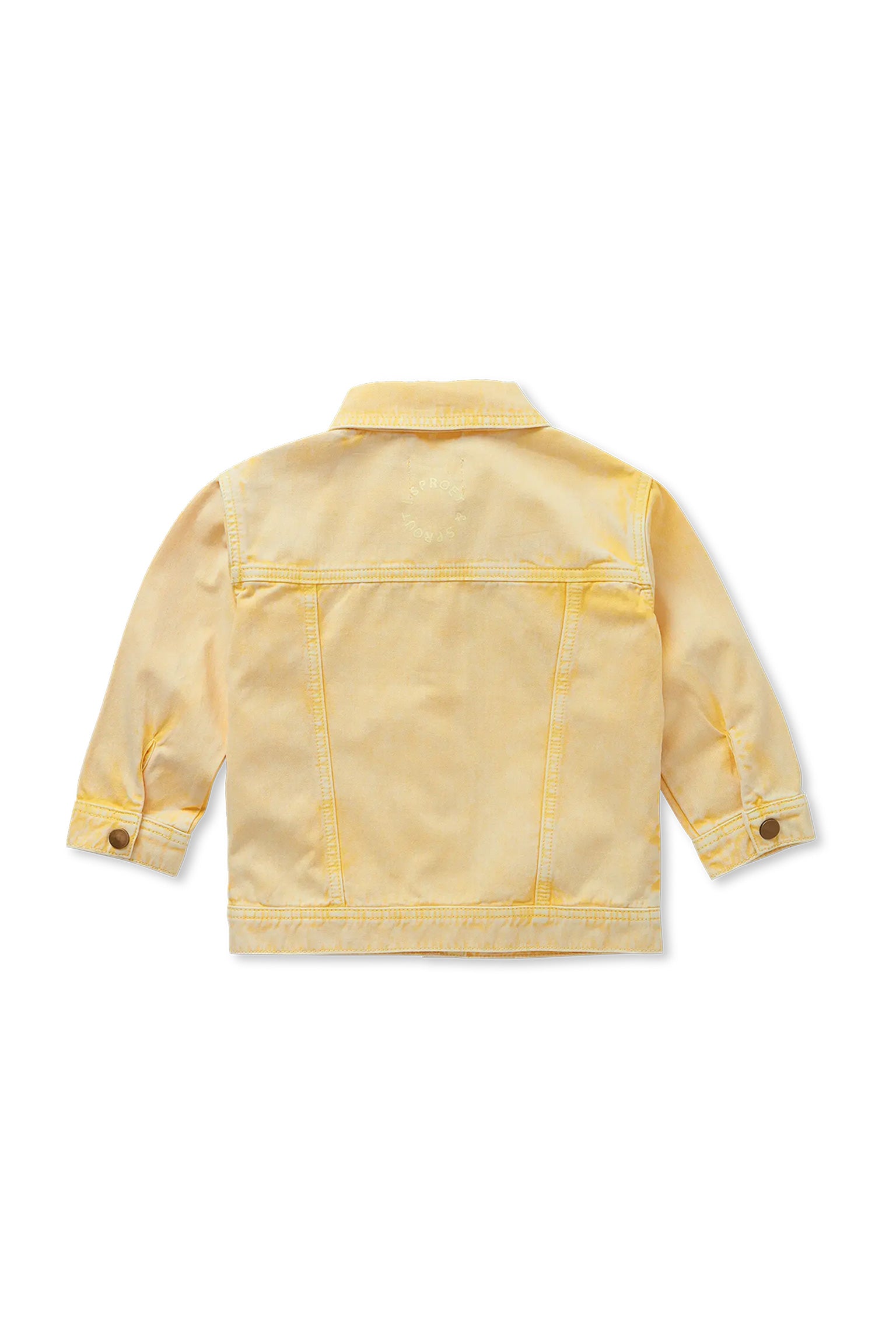 Denim jacket | Pastel yellow | Sproet & Sprout