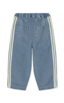 Donny pants | Medium denim blue | Fliink