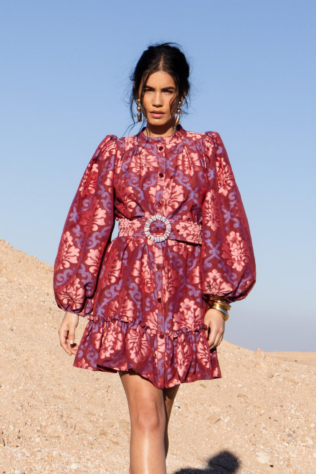 Dress Capri | Pink | Amaya Amsterdam