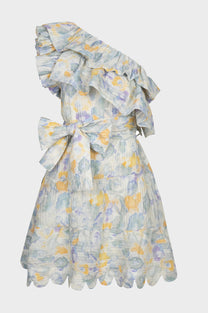 Dress Clover | Light blue | Amaya Amsterdam