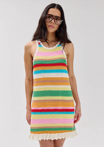 Dress Jo | Multi stripe | Harper & Yve