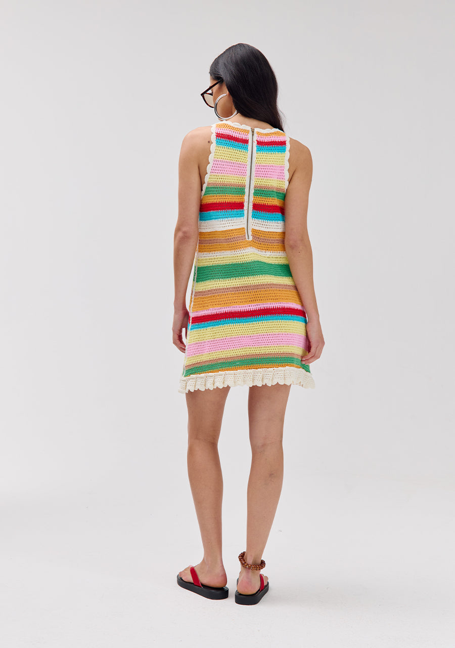 Dress Jo | Multi stripe | Harper & Yve