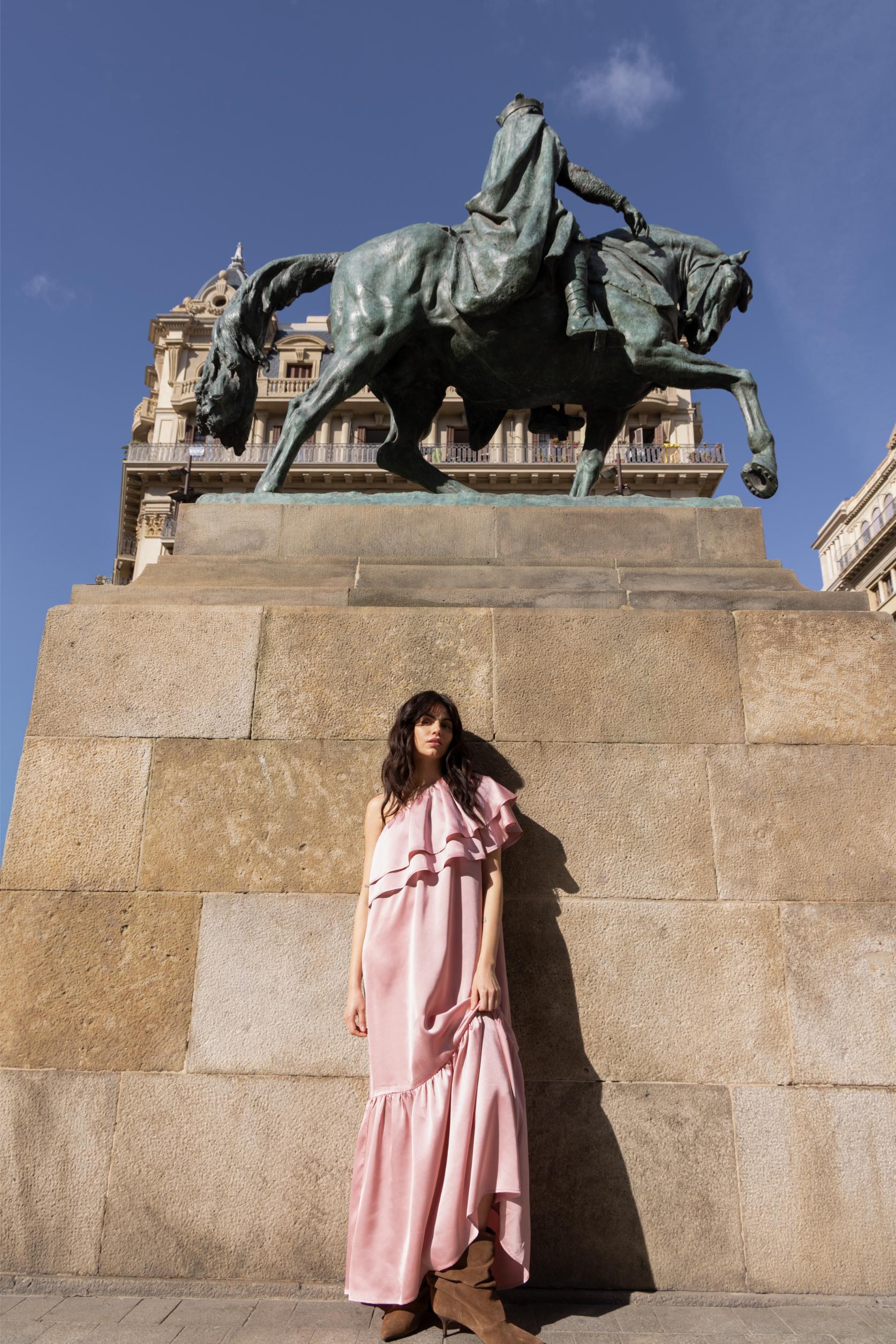 Dress Linne | Light pink | Studio Amaya