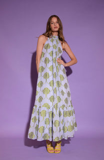 Dress Lucia | Light blue | Amaya Amsterdam