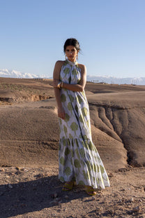 Dress Lucia | Light blue | Amaya Amsterdam