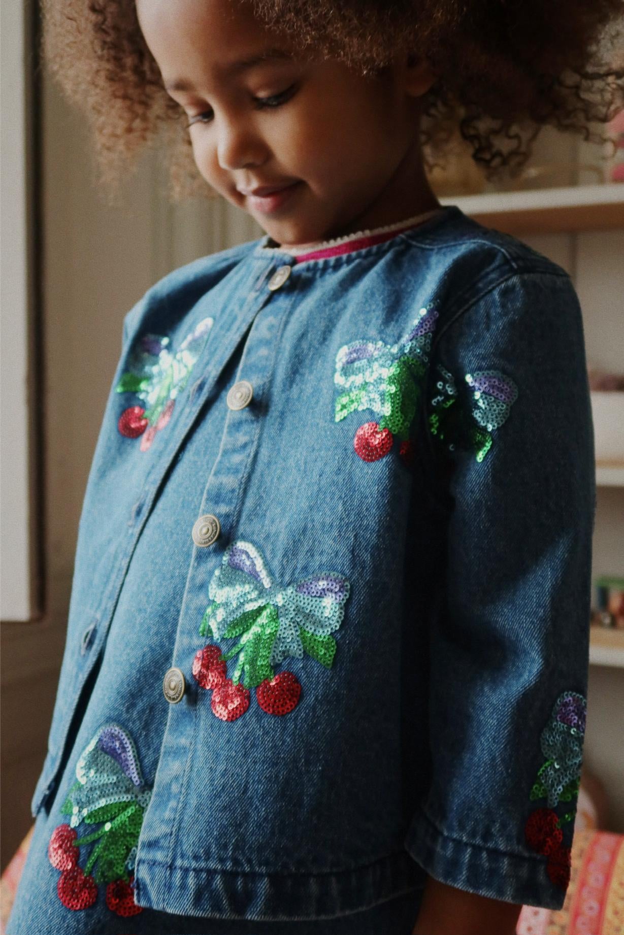 Dress Magot sequin strap | Amarena sequin | Konges Slojd