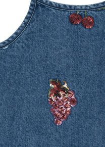 Dress Magot sequin strap | Vitamins | Konges Slojd