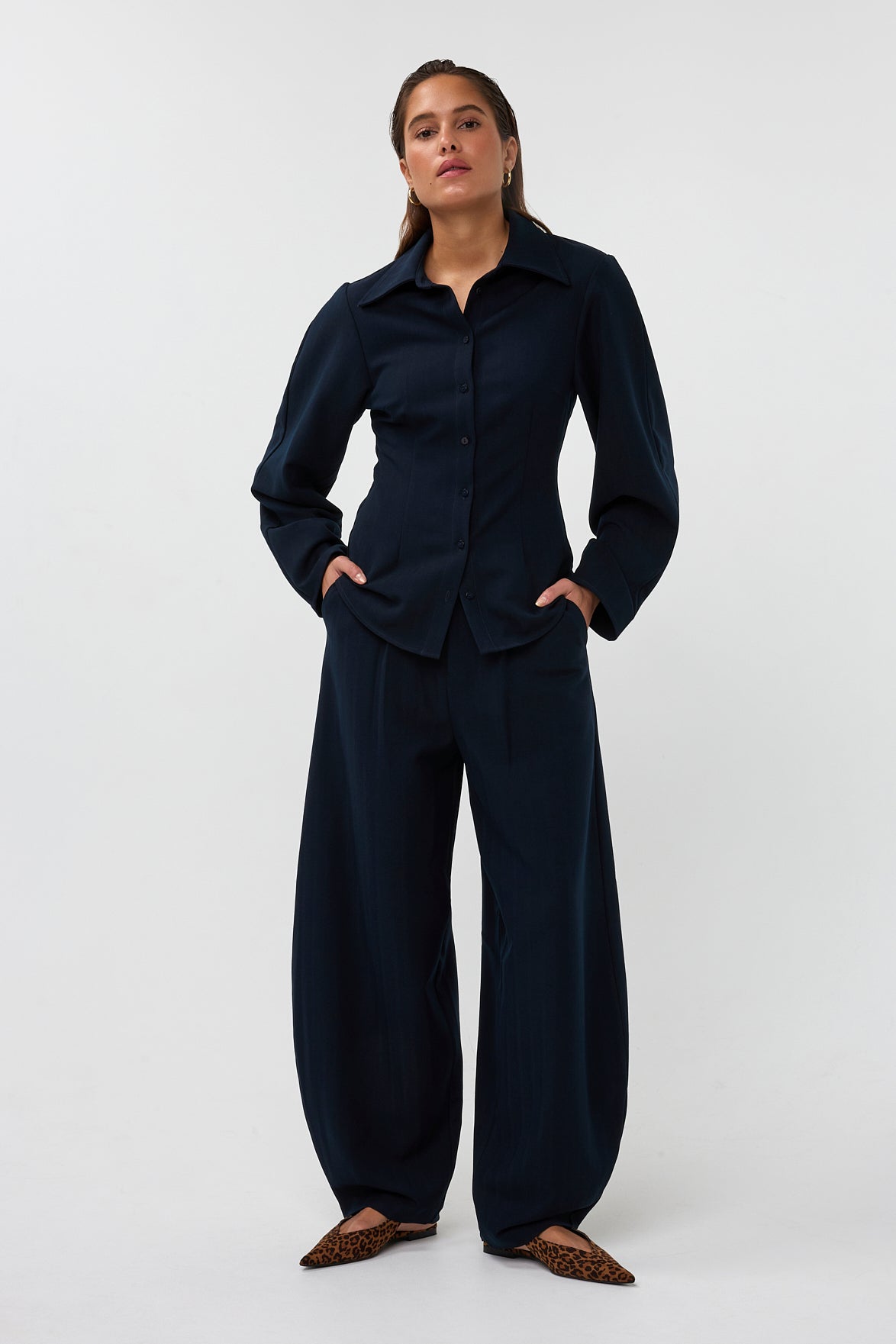 Pants Evi | Blue | Amaya Amsterdam