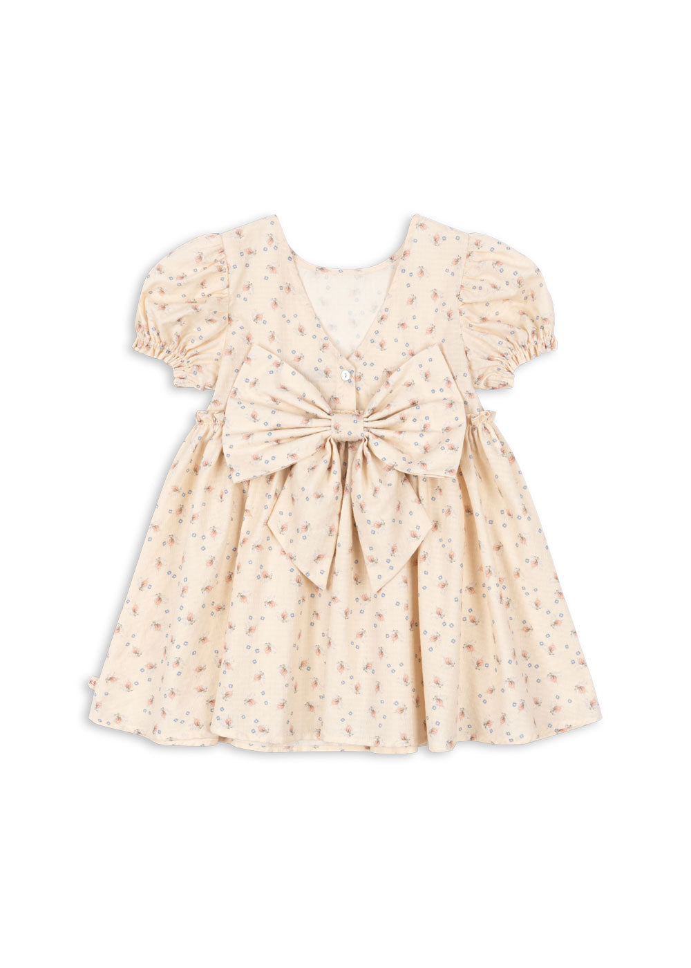Evia bow dress | rise d'etè | Konges Slojd