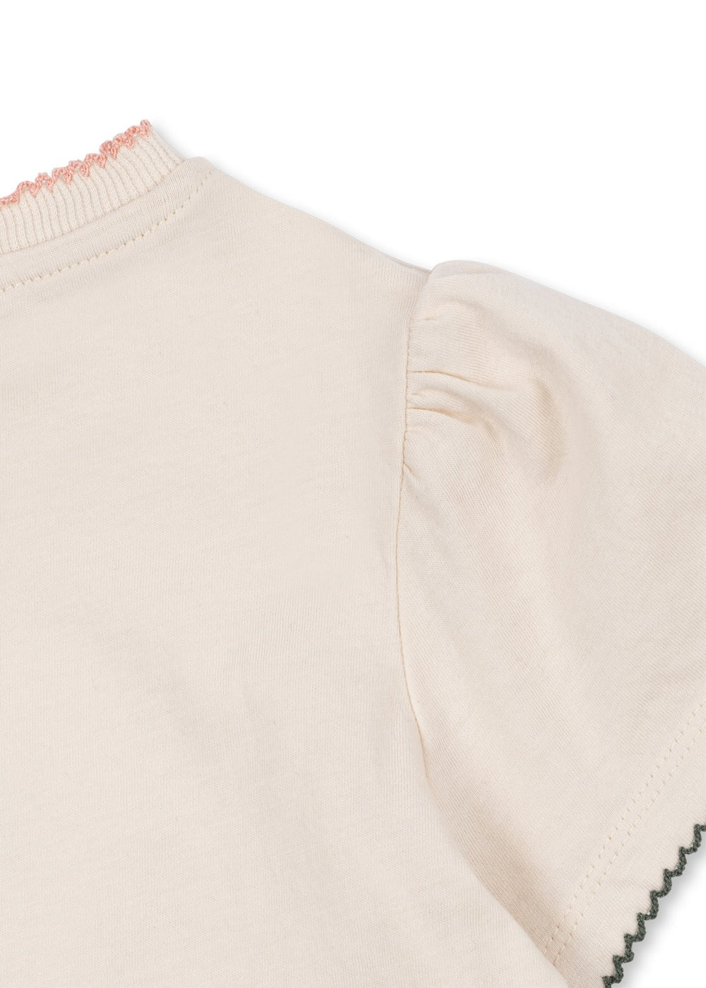 Famo puff tee gots | Buttercream | Konges Slojd