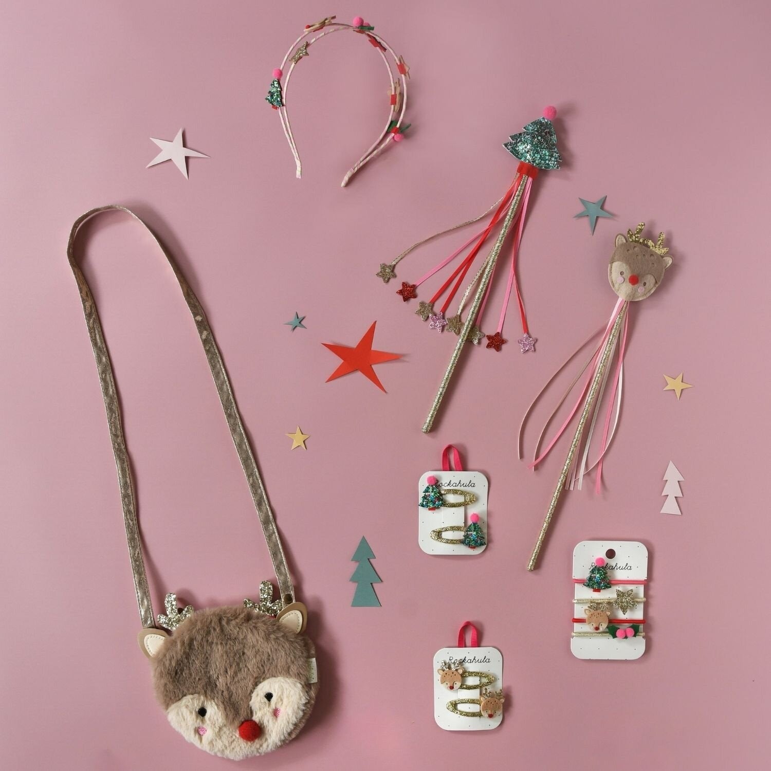 Festive christmas double headband | Rockahula