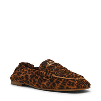 Flat shoe Newbury | Leopard suede | Steve Madden