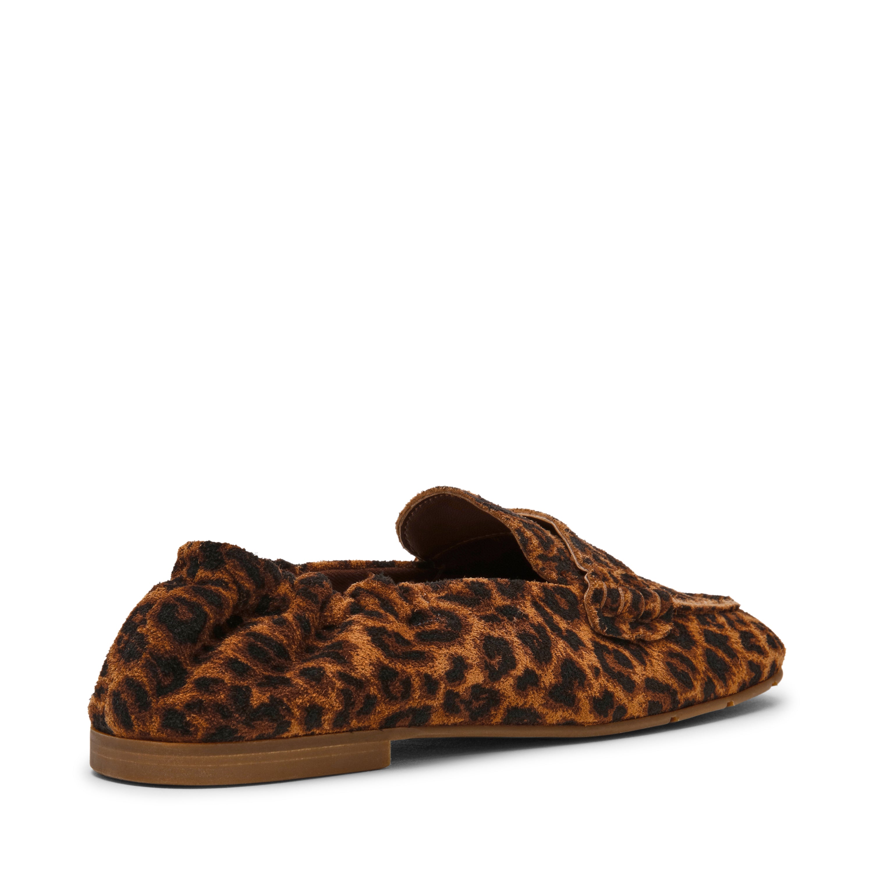 Flat shoe Newbury | Leopard suede | Steve Madden