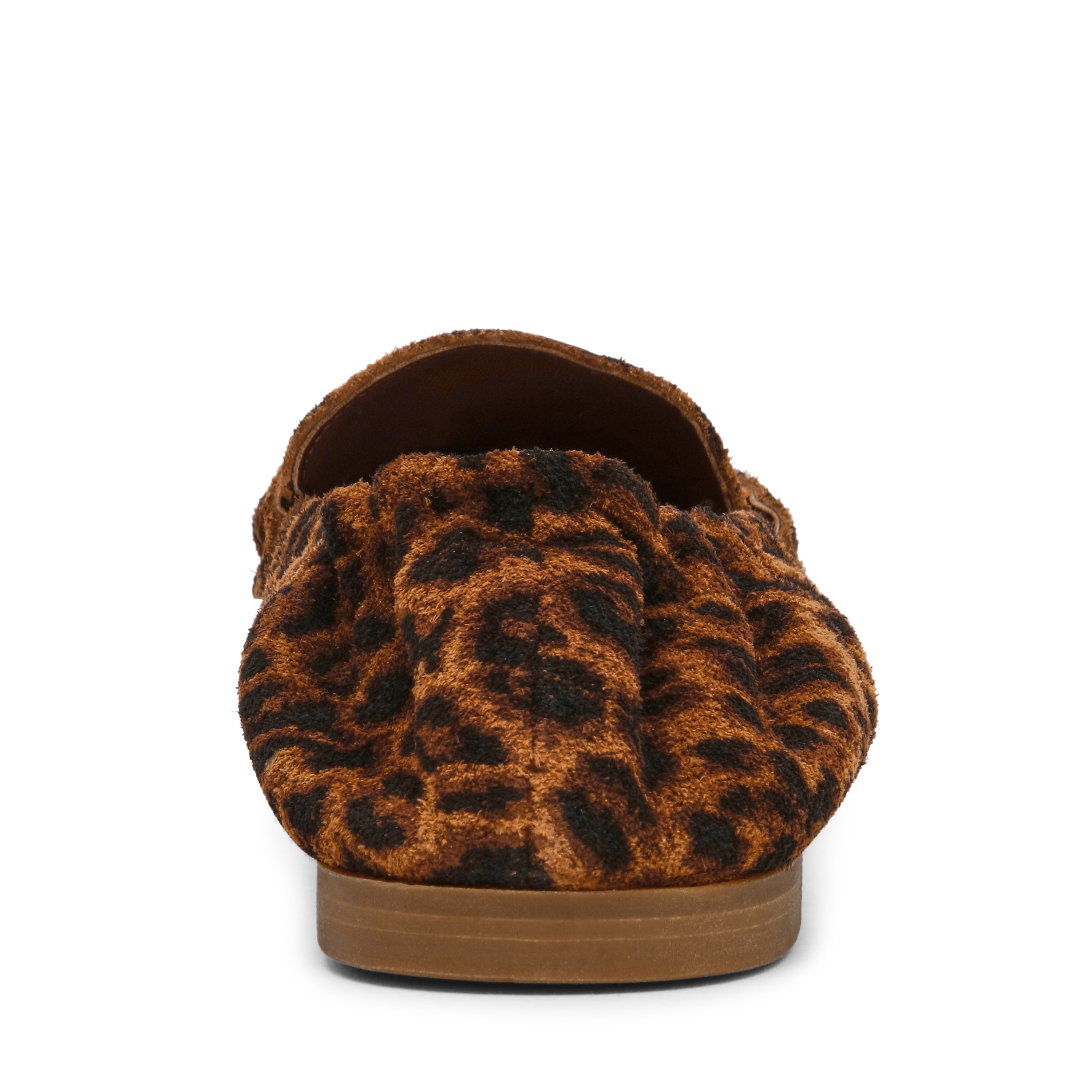 Flat shoe Newbury | Leopard suede | Steve Madden