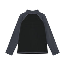 Fleecetrui Stretch Colorblock | Windward Blue | Color Kids