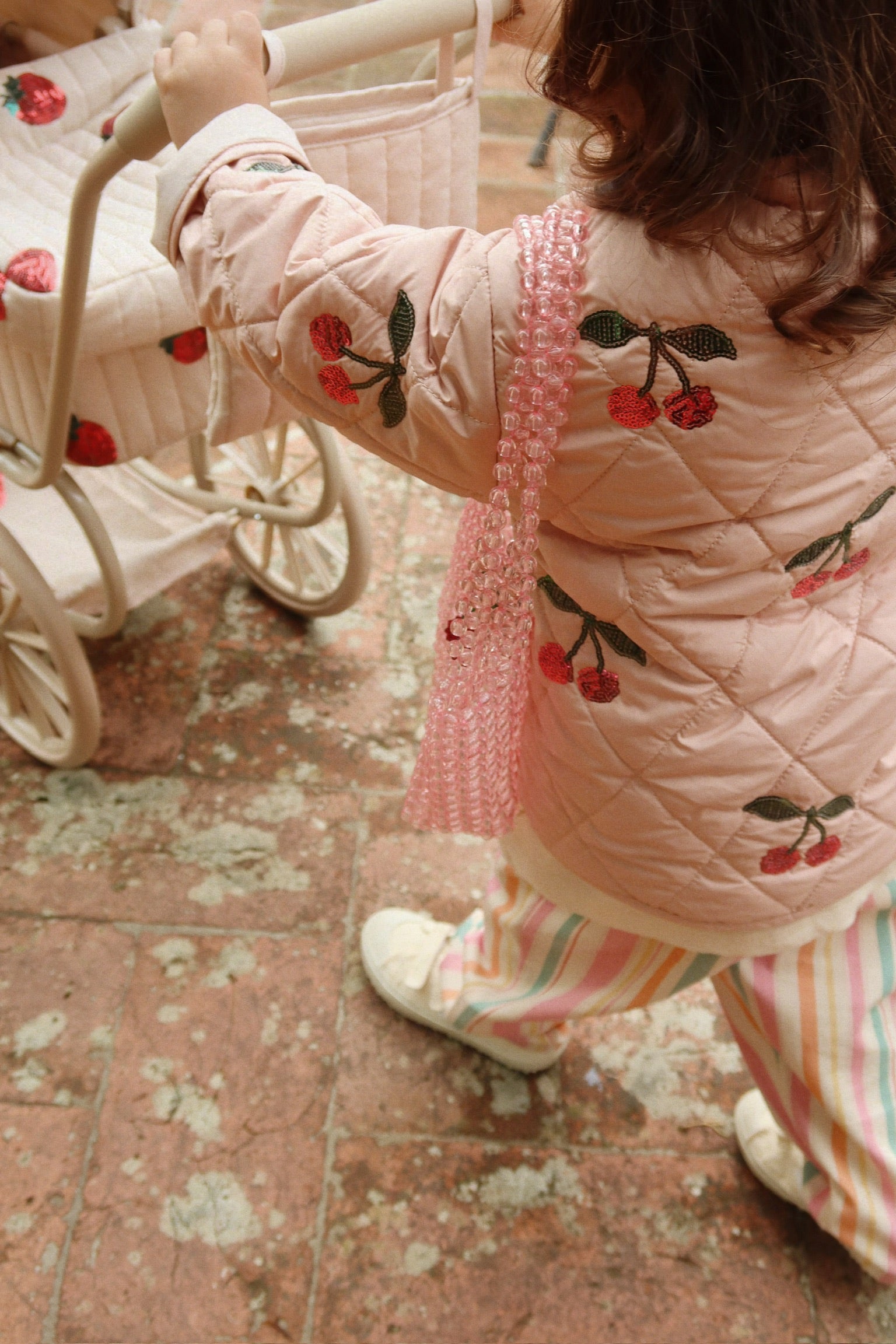 Flora sequin jacket | Ma grande cerise | Konges Slojd