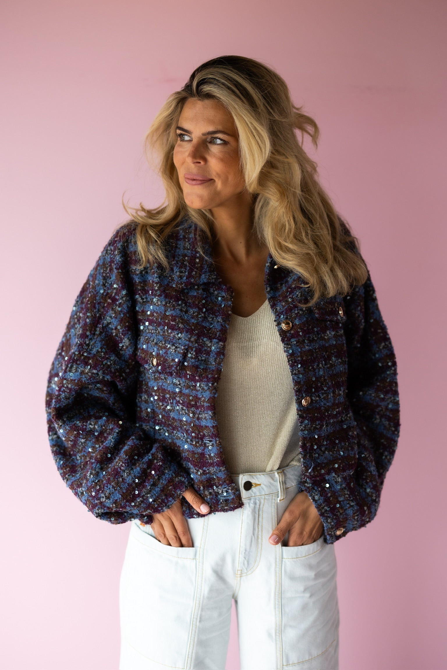 Frozen Jacket | Multi Print  | Amaya Amsterdam