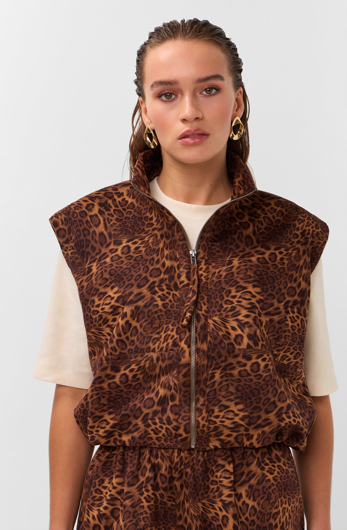 Gilet Axel | Brown | Studio Amaya
