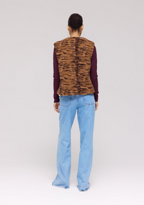 Gilet Demi | Trashy tiger warm | Harper & Yve