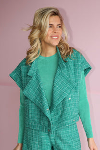 Gilet Soren | Green | Studio Amaya