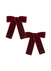Haarclips Juliette Strik 2-pack | Rio Red | Konges Sløjd