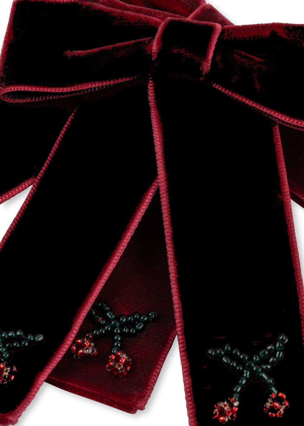 Haarclips Juliette Strik 2-pack | Rio Red | Konges Sløjd