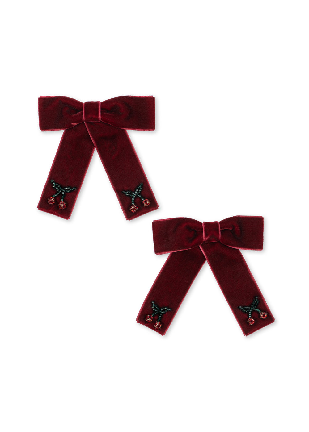Haarclips Juliette Strik 2-pack | Rio Red | Konges Sløjd