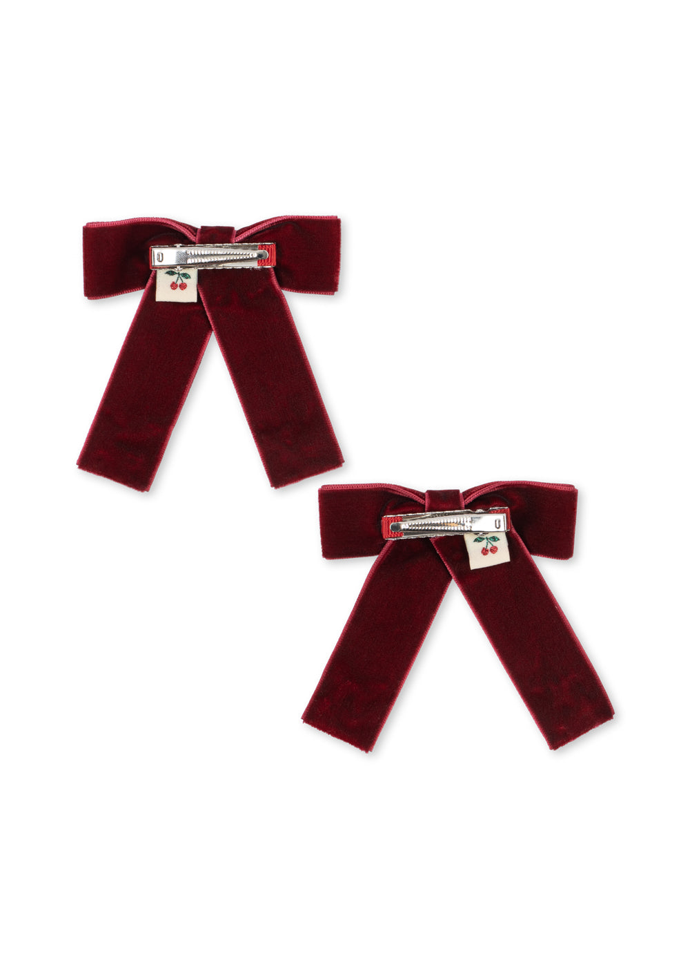 Haarclips Juliette Strik 2-pack | Rio Red | Konges Sløjd