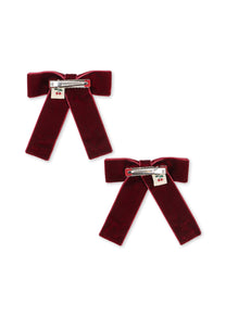 Haarclips Juliette Strik 2-pack | Rio Red | Konges Sløjd