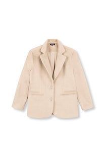 Hairy blazer Bodi | Camel | Refined Department