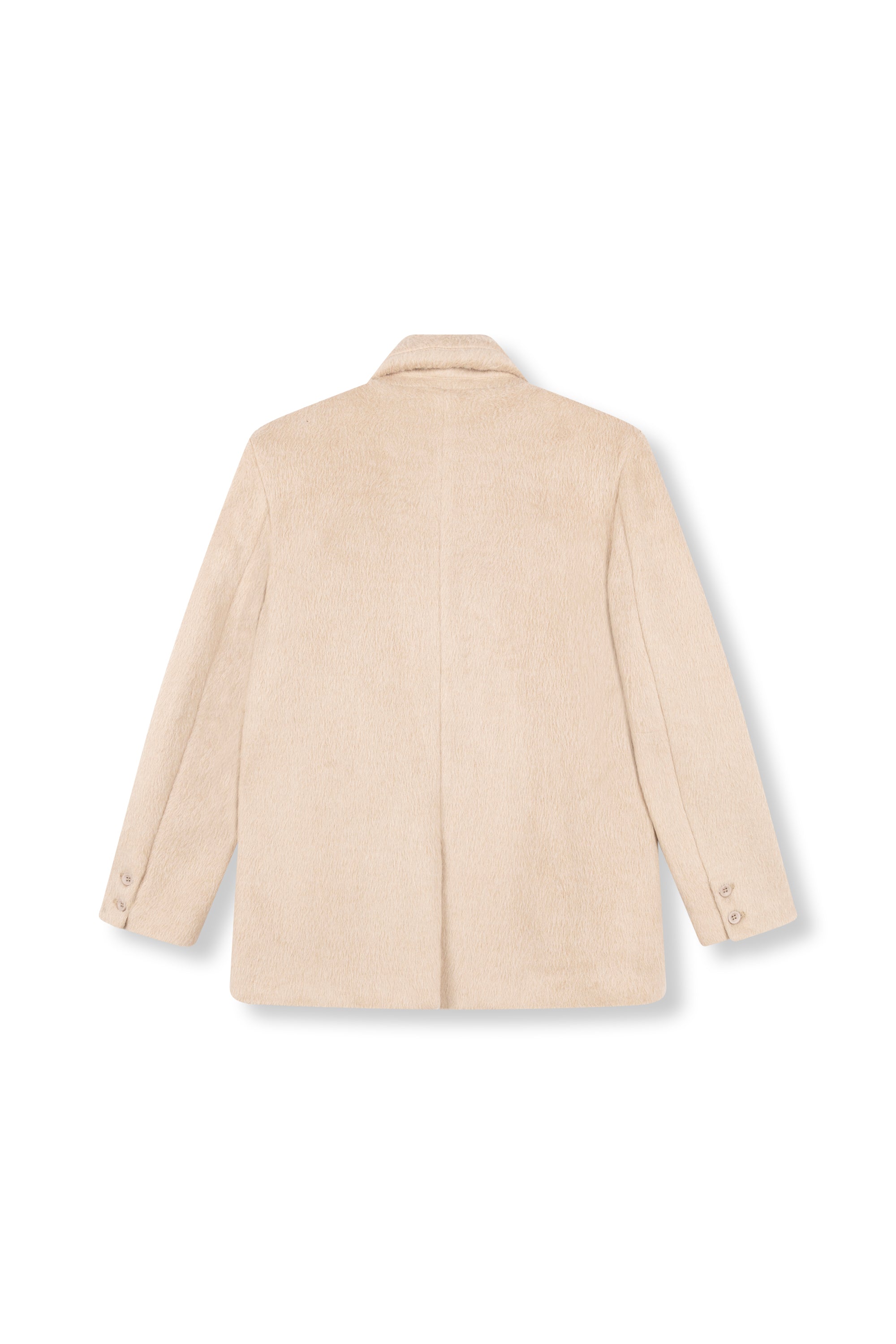 Hairy blazer Bodi | Camel | Refined Department