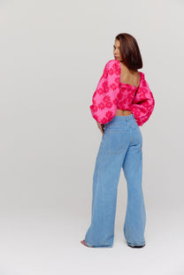 Top Evi | Raspberry pink | Harper & Yve