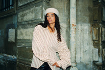 Longsleeve Ted | Creme Stripe | Harper & Yve