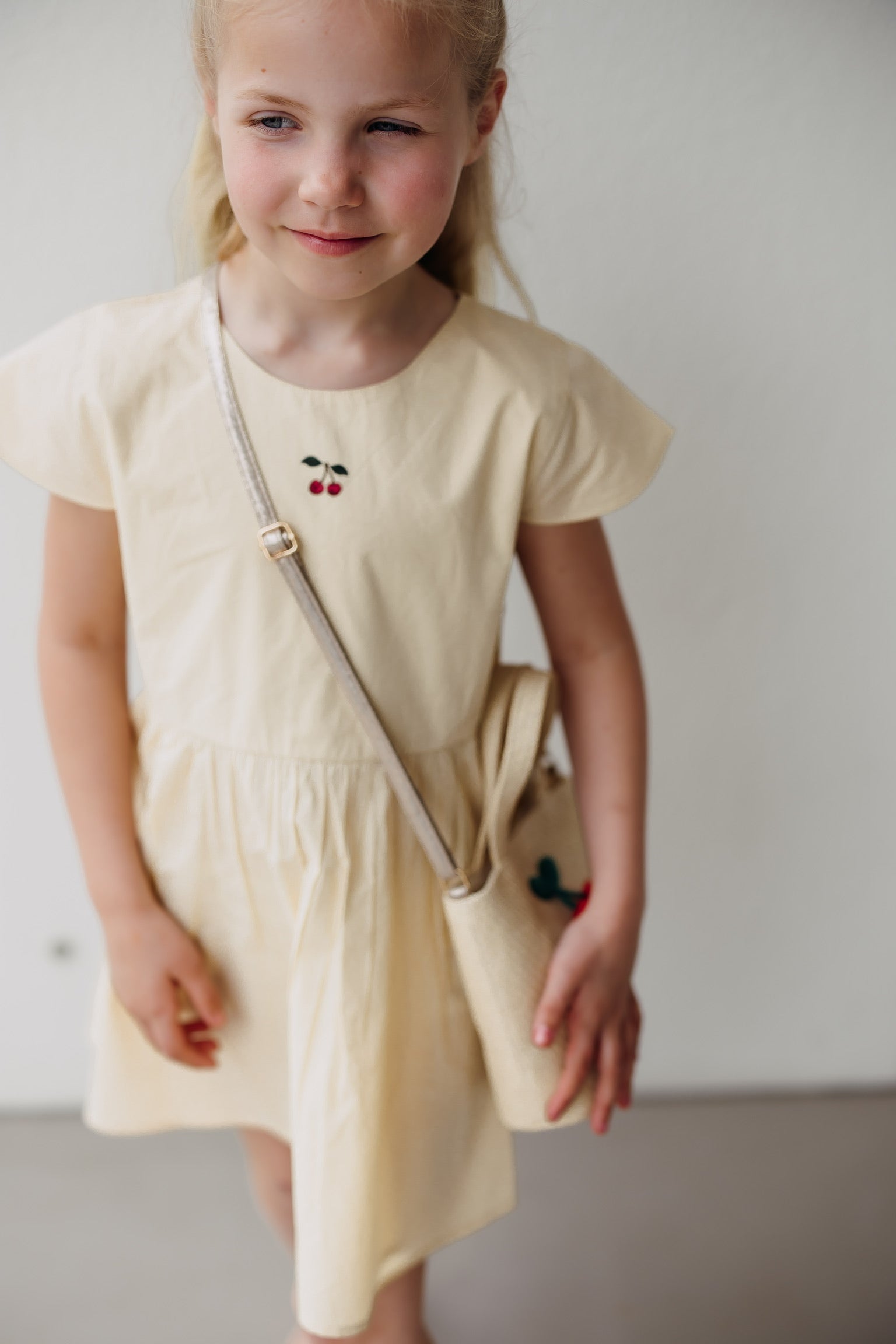 Hearly dress gots | Sea mist | Konges Slojd