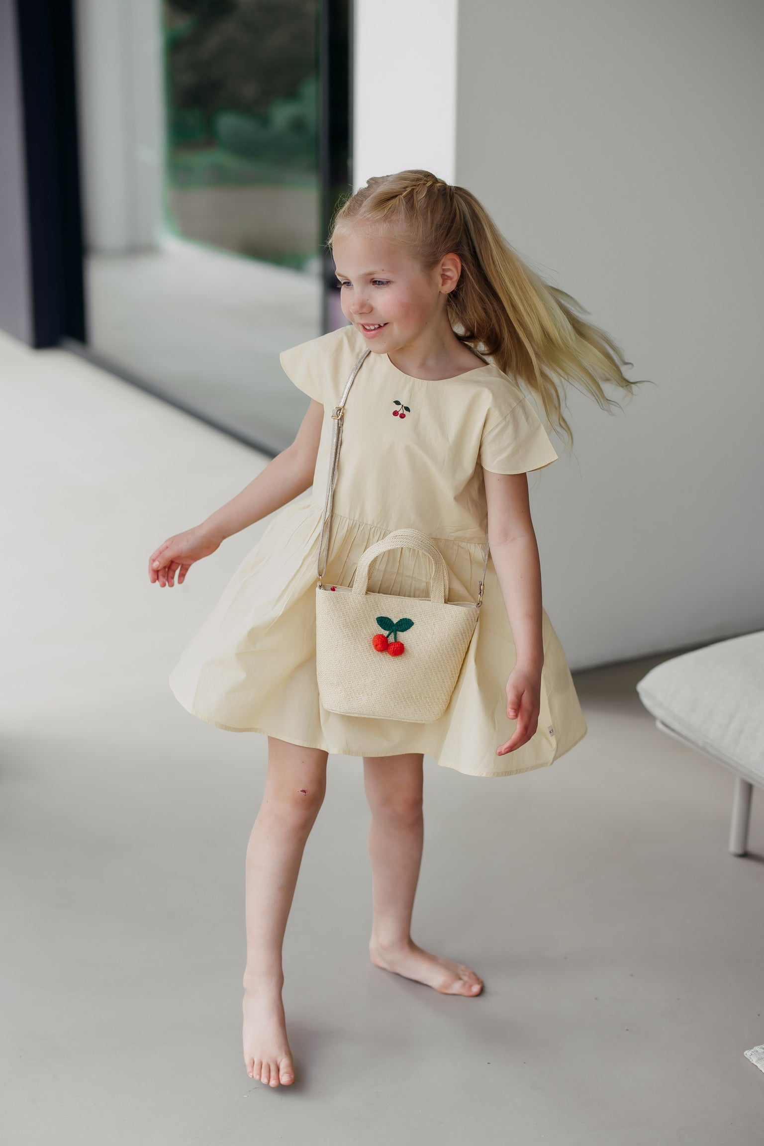 Hearly dress gots | Sea mist | Konges Slojd