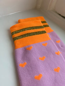 Hockey socks Doris | Purple hearts | Peanuts