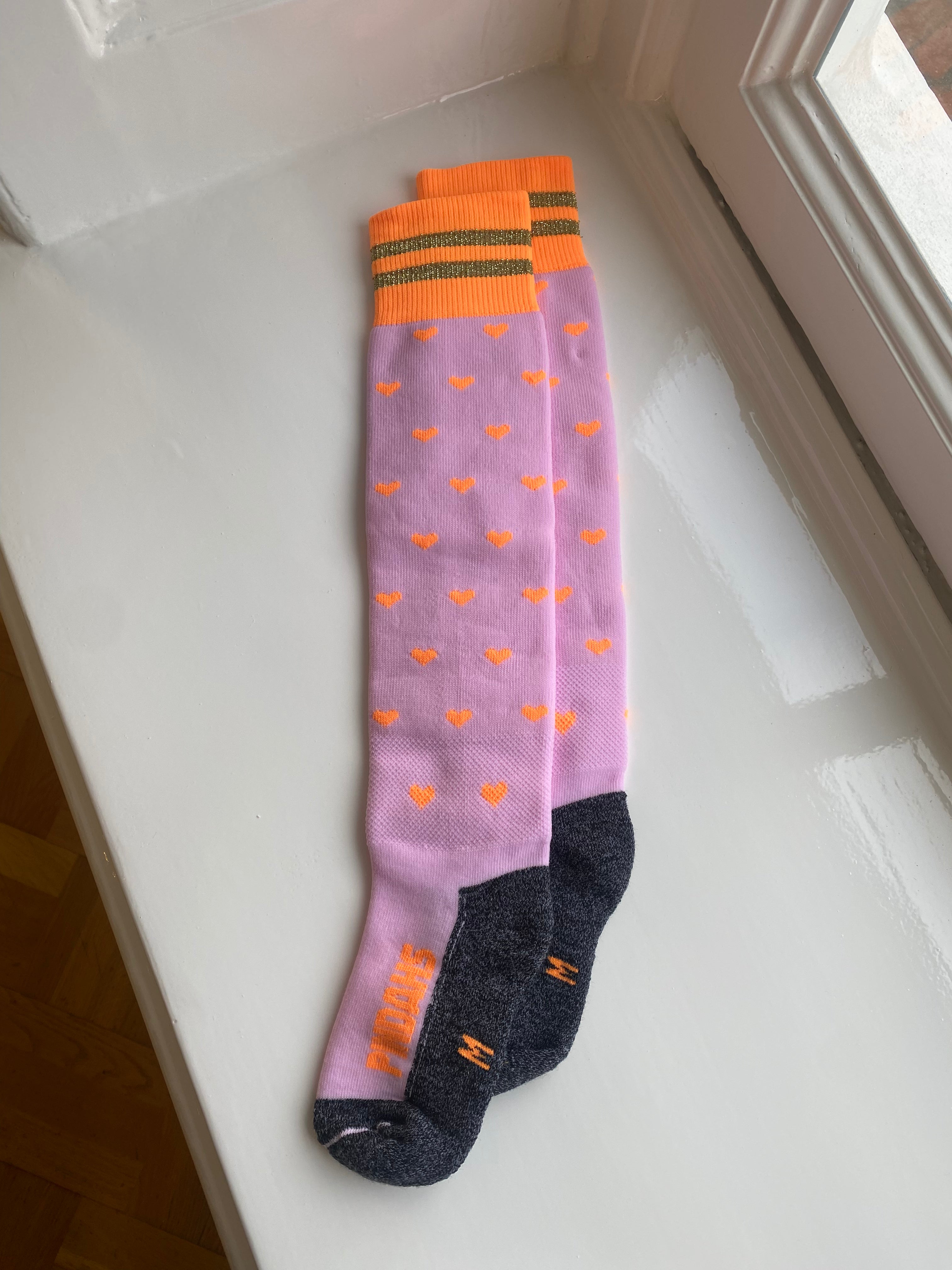 Hockey socks Doris | Purple hearts | Peanuts