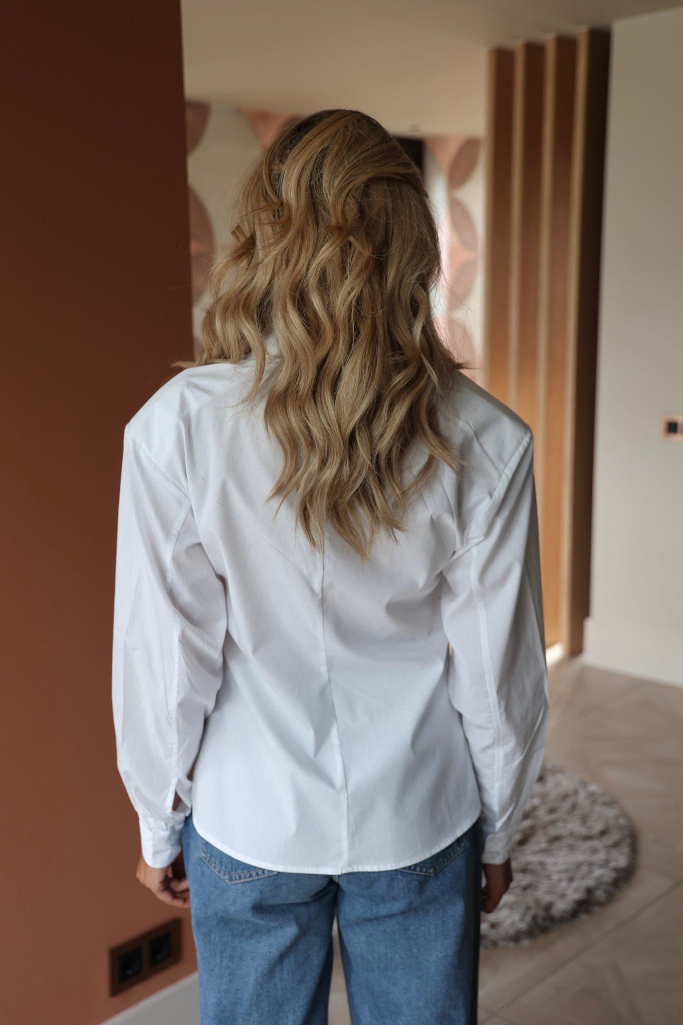 Hourglass blouse Liva | White | Refined Department