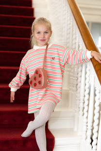 Dress Spotty | Blush bound stripe | Konges Slojd